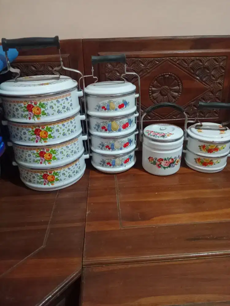 Rantang Enamel Jadul