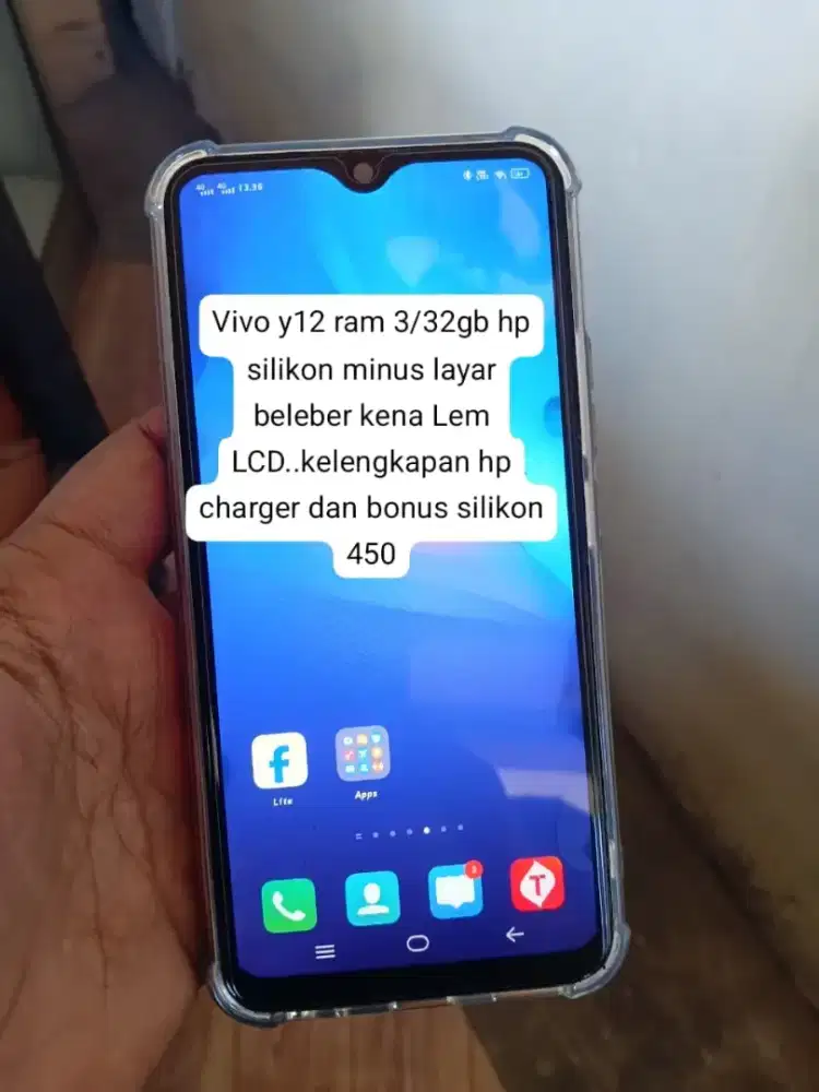 Vivo y12 ram 3/32gb batangan
