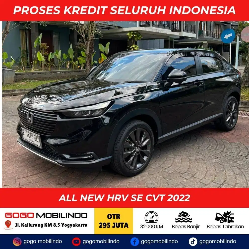ALL NEW HRV SE CVT 2022 Mewah Maksimal bisa kredit