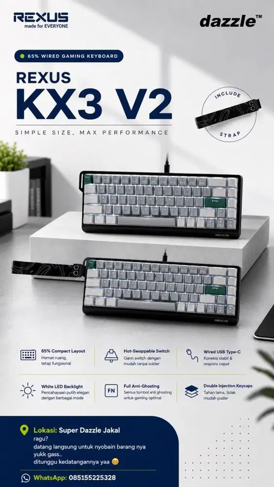 Rexus KX-3 V2 Heroic Series