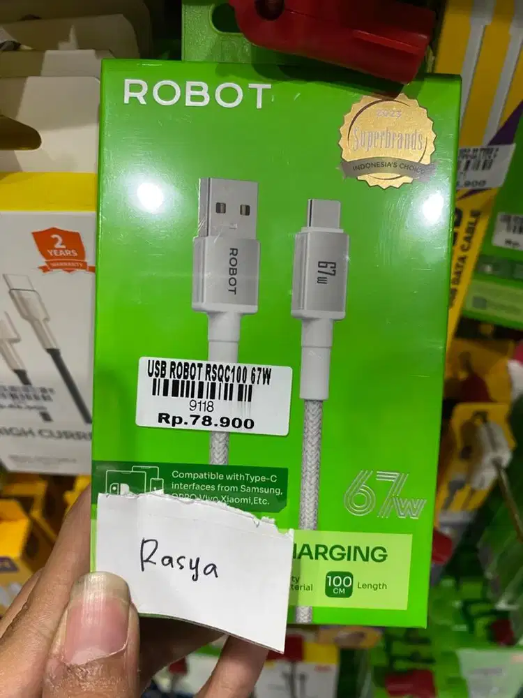 USB ROBOT RSQC100 67W | ATLANTIS DAHSYAT
