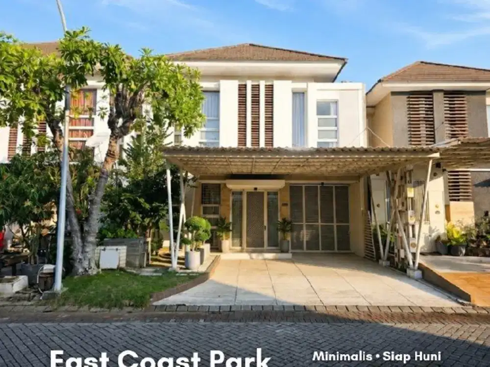 Rumah East Coast Park, Pakuwon City Minimalis • Siap Huni
