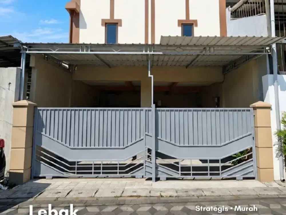 Rumah Lebak Rejo  Strategis • Murah • Row 2.5 Mobil