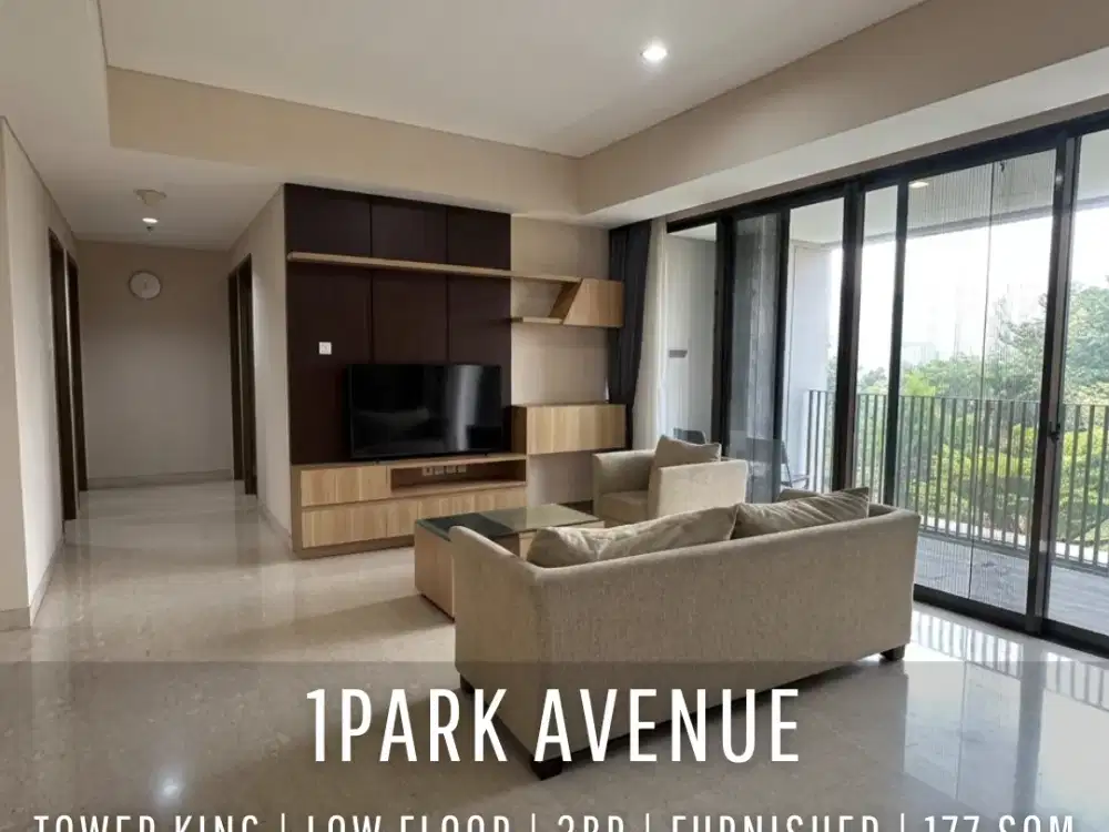 For  Rent! 1Park Avenue Tower King 3 BR Low Floor with City & Mountain View