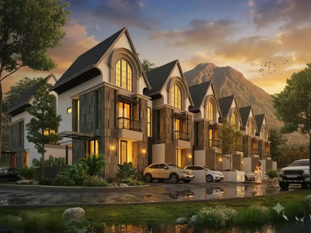 VILLA 3 LANTAI KAWASAN STRATEGIS DEKAT BERBAGAI DI WISATA KOTA BATU