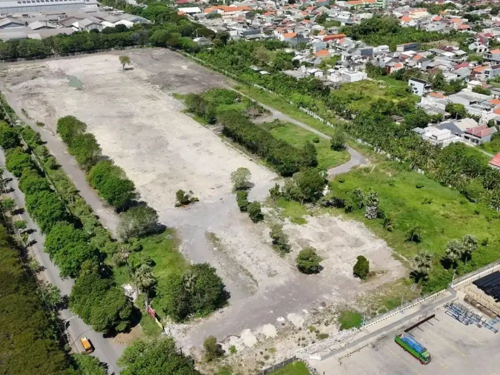 TANAH EX PABRIK‼KAWASAN INDUSTRIAL GRESIK (KIG)*Row jalan utama super lebar 12m!!