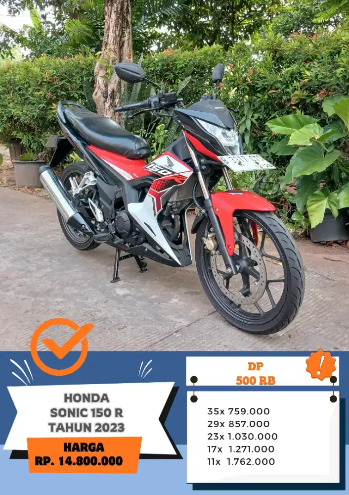 HONDA SONIC 150 R TAHUN 2023