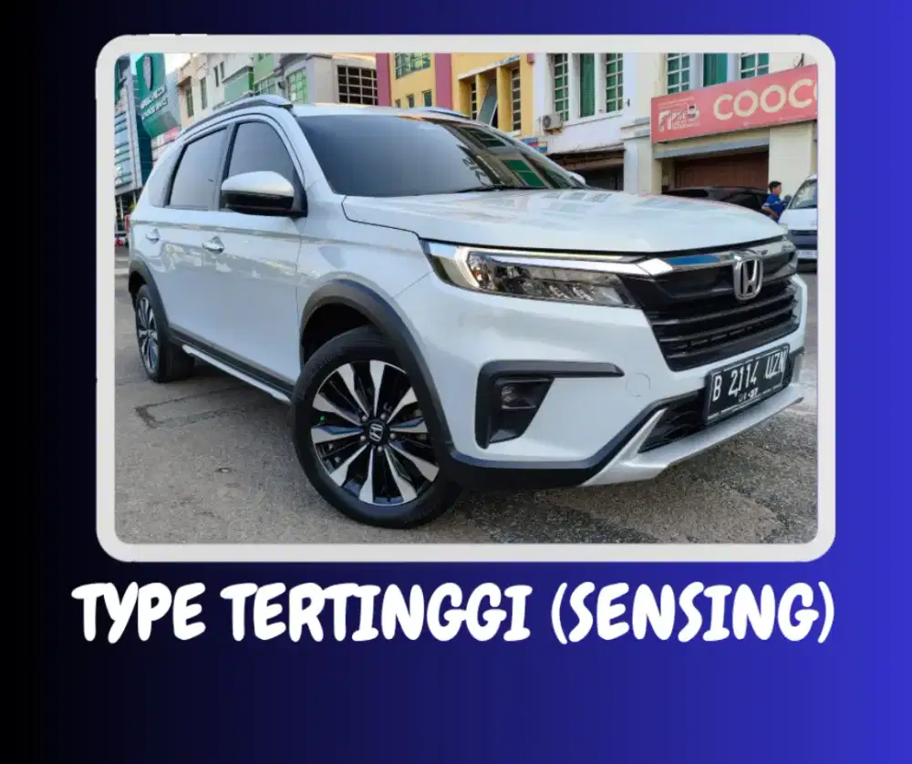 BRV Prestige Sensing AT 2022 TDP30 Honda 1.5 BR-V Matic Facelift