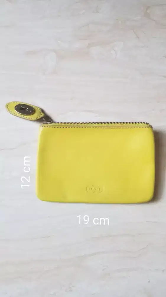 Dompet leather fossil original 100%