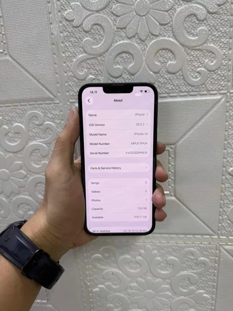 Iphone 14 128gb garansi resmi ibox