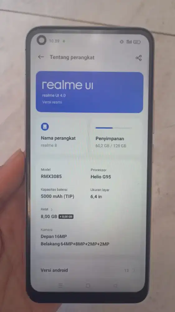 Realme 8 Ram 8/128
