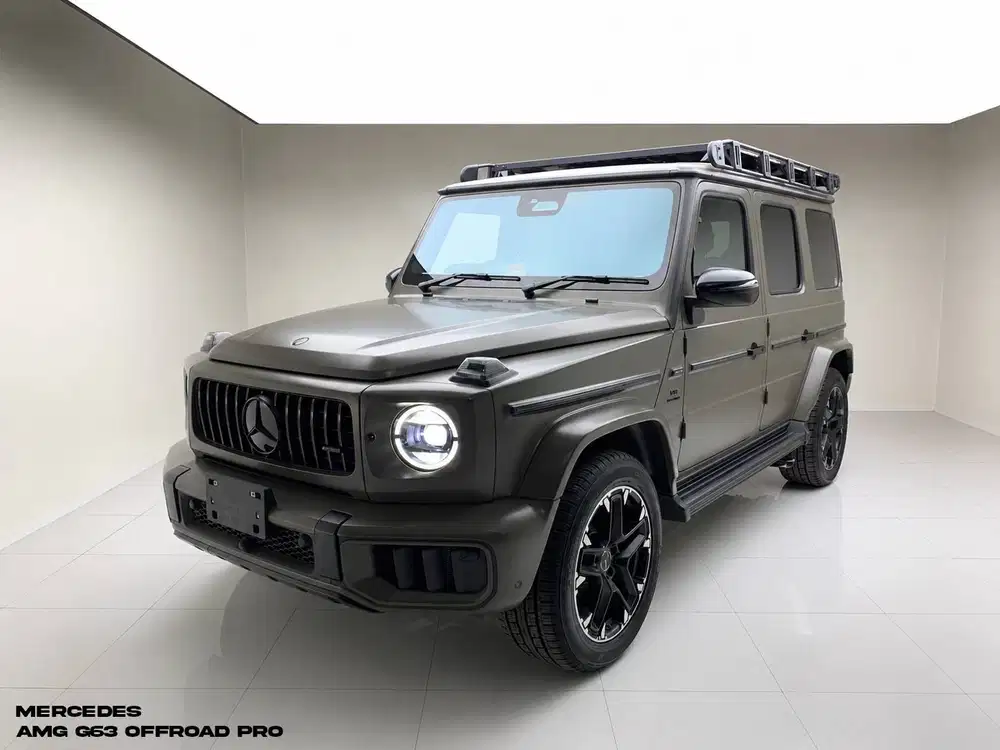 MERCEDES-AMG G63 OFFROAD PRO 2026 MAGNO OLIVE GREEN ON CATALANA BEIGE