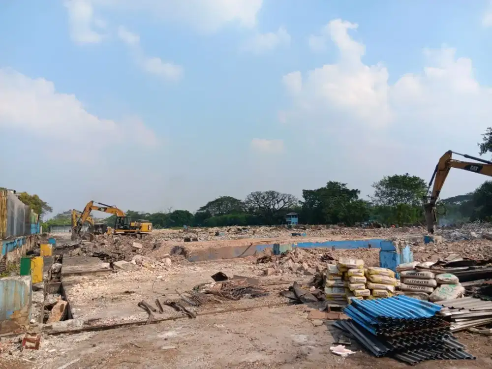 Dijual Tanah Bekas Pabrik PT ISPAT BUKIT BAJA Bekasi