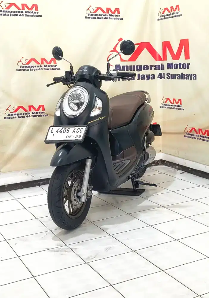 Ready Honda Scoopy prestige tahun 2024 Hitam Doff