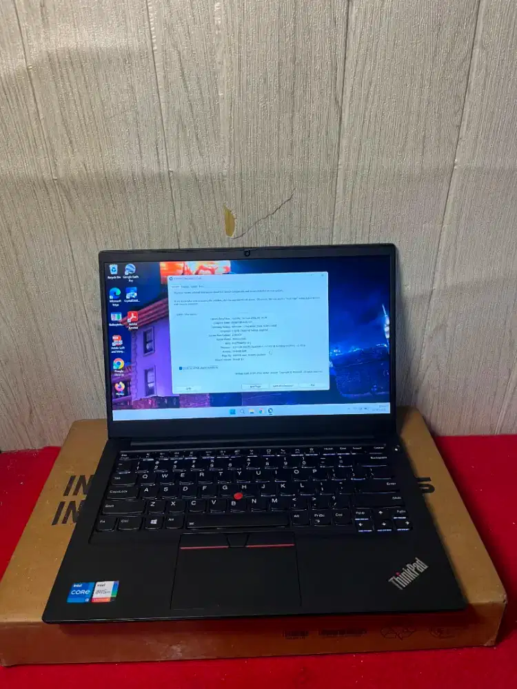 jual cepat saja lenovo thikpad E14 gen 2 core i5 gen 11