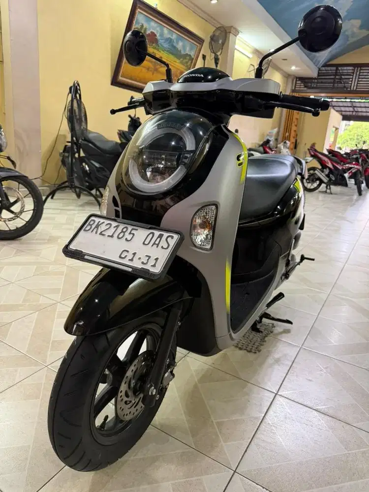 New Scoopy Energetic 2025 Buka Plat Spti Baru*Odo  8.000KM*plaza motor