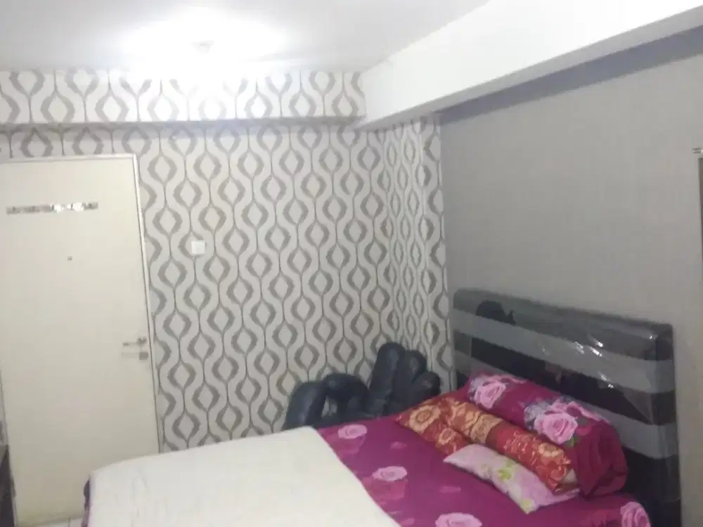 Disewakan Bulanan Apartemen gading nias studio furnished lt 20 chrysant