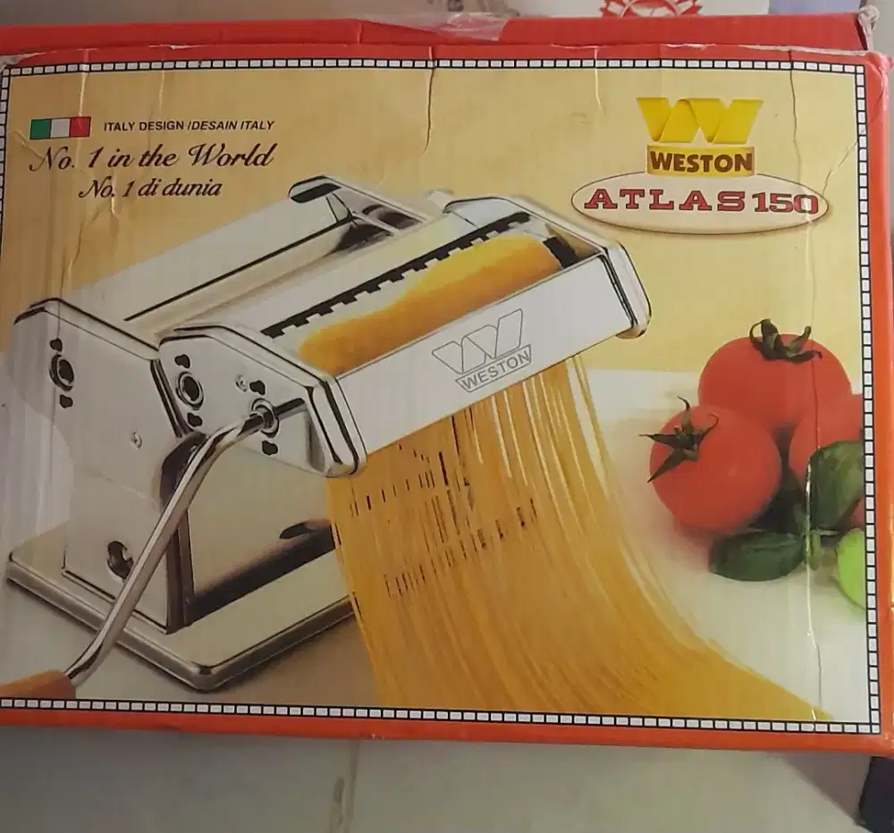 WESTON ATLAS 150 alat serbaguna buat mie,spagheti,kulit pangsit, dll