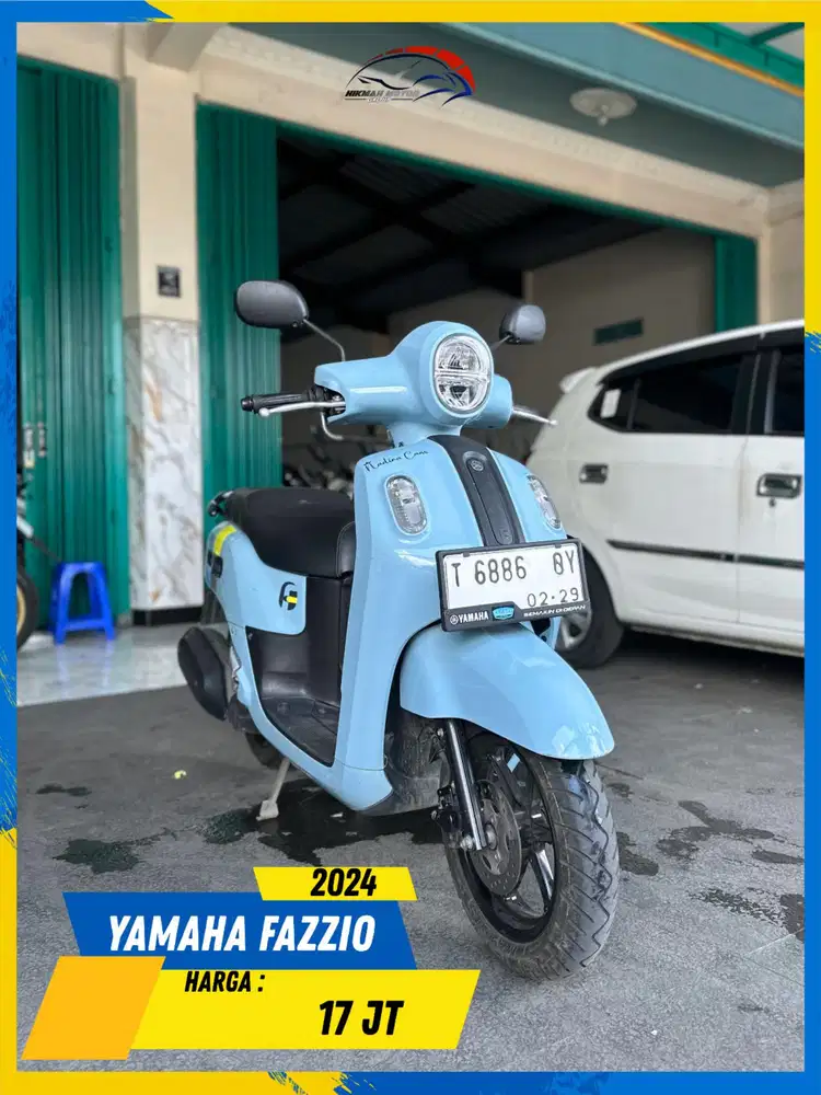 YAMAHA FAZZIO 2024 PLAT T GERCEP MASZEHH HIKMAH MOTOR KEPUH MALANG