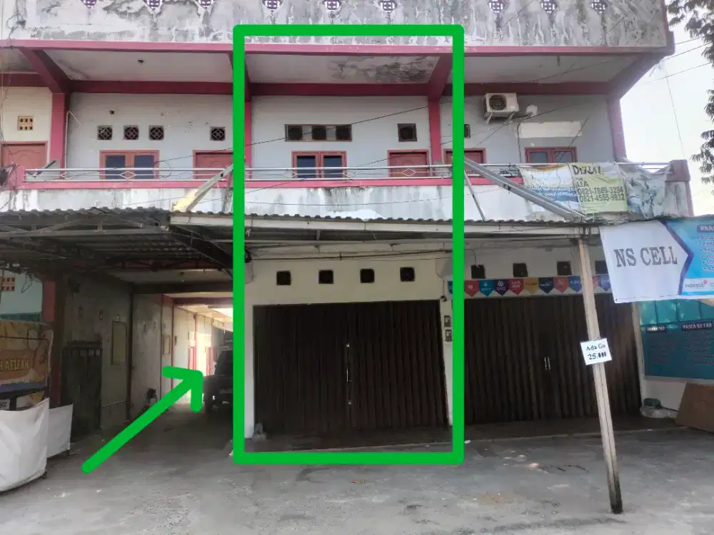 Di jual cepat, 1 unit ruko 2 lantai