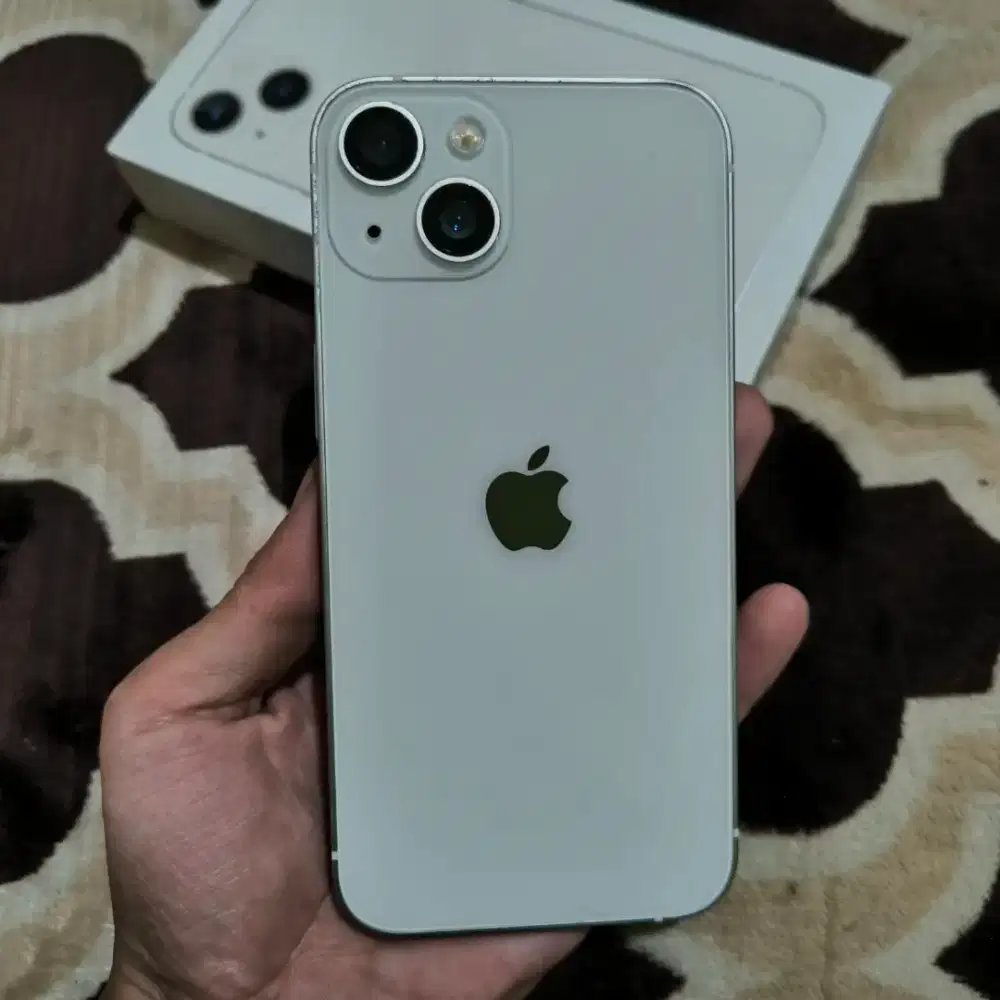 iPhone 13 128gb Starlight Resmi iBox Fullset