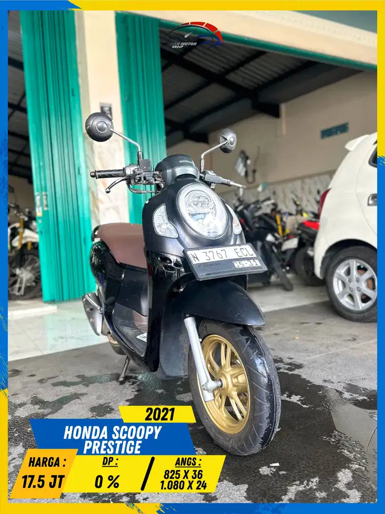 HONDA SCOOPY PRESTIGE 2021 SIAP ANGKUT MASZEHH HIKMAH MOTOR KEPUH