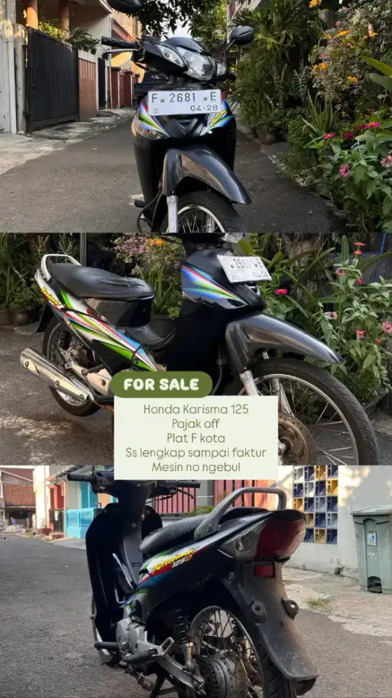 Honda Kharisma 125 tahun 2004