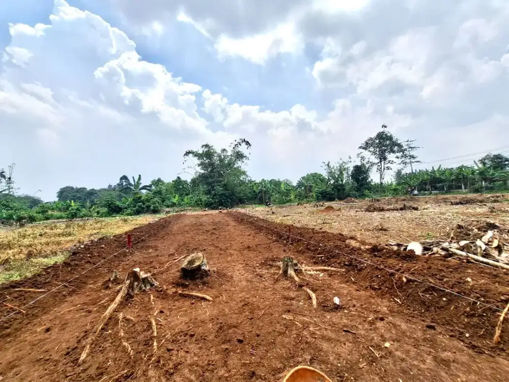 Dijual Kavling Lingkungan Nyaman & Asri, 10 Menit ke Stasiun Jatake