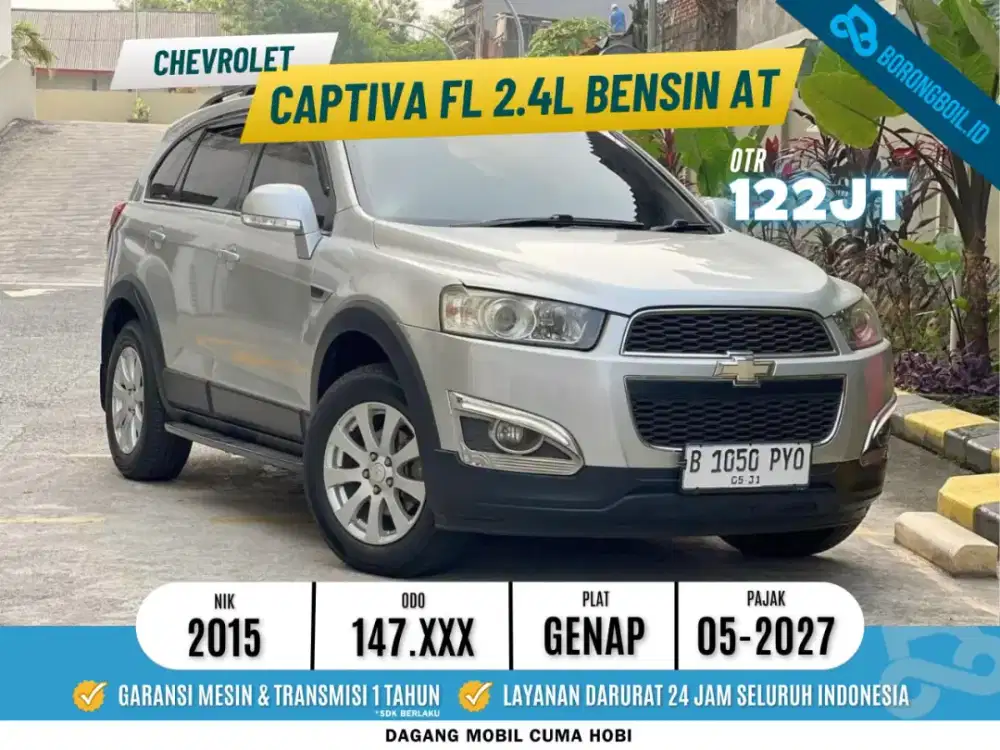 Chevrolet Captiva FL 2.4L Bensin 2015 Original