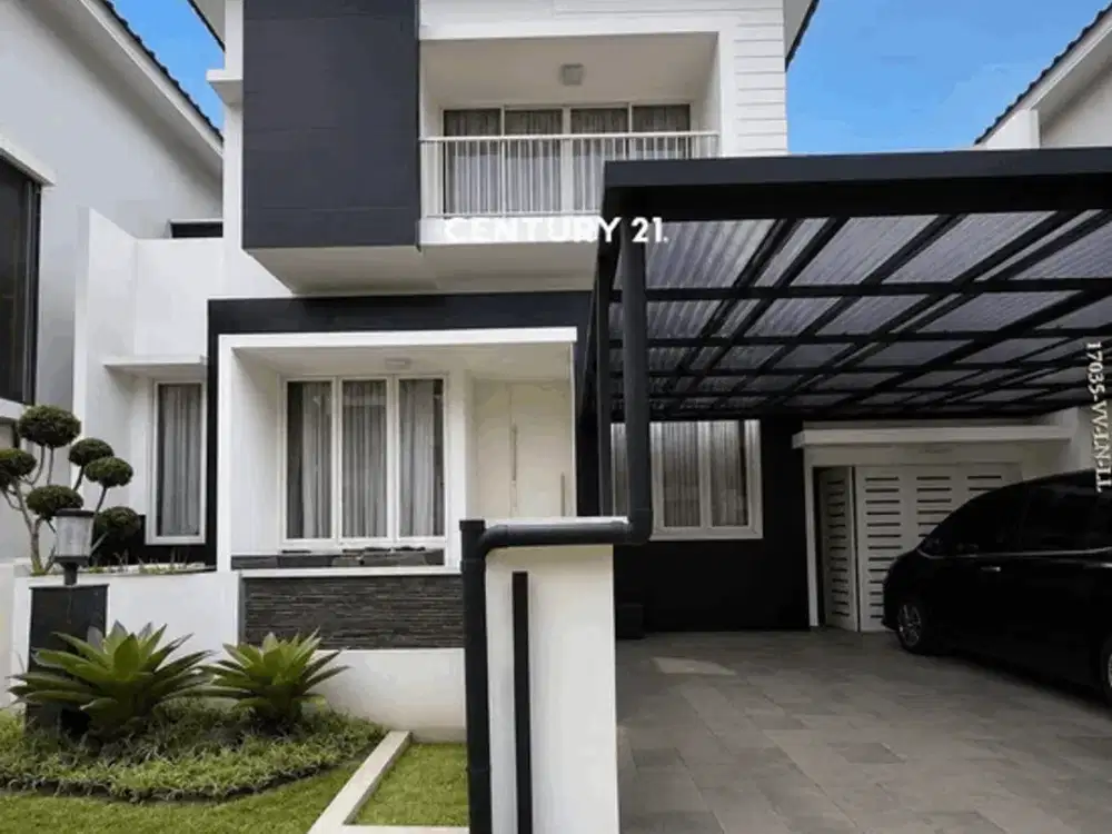 Dijual rumah 2 lantai siap huni full furnished di kebayoran sektor 7 bintaro jaya