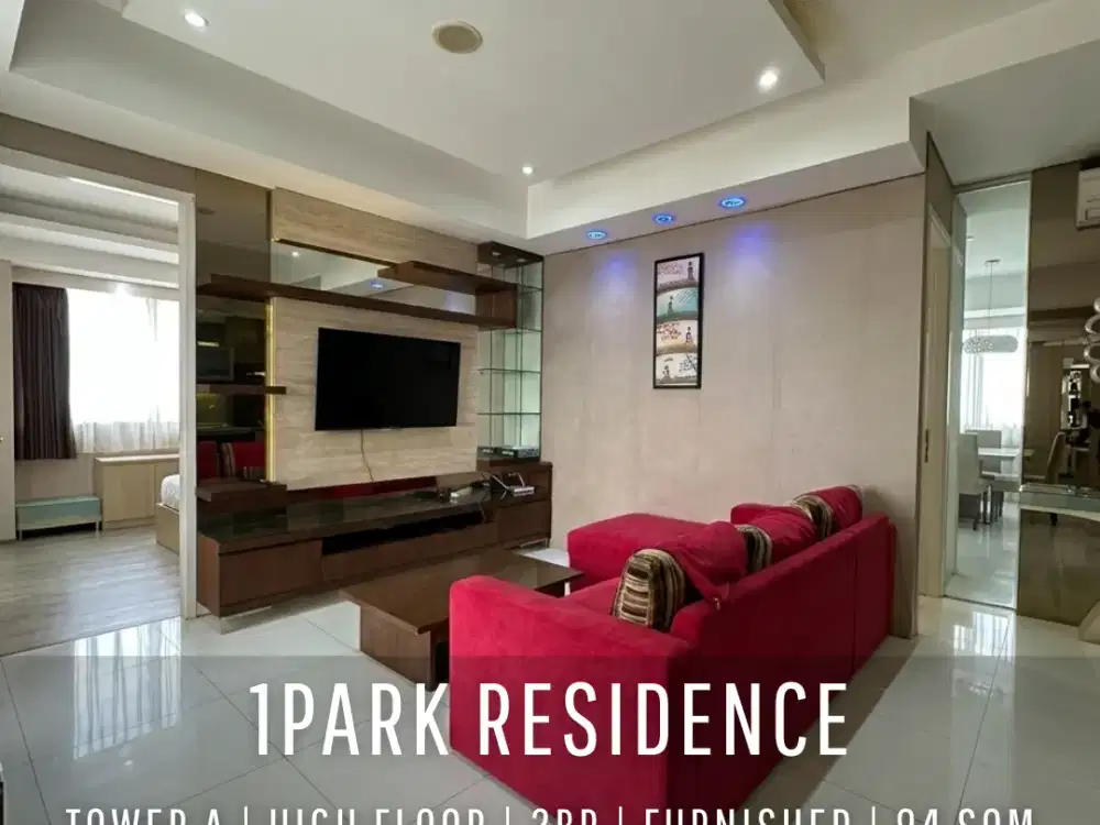 For Rent! 1Park Residence, Tower A 2BR High Floor with Mountain & City View
