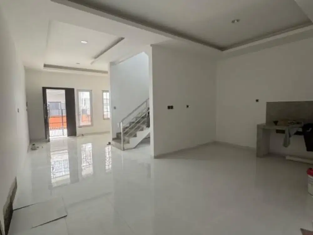 Rumah Baru 4 Lantai, Rooftop View Central Park, Jual Rumah di Tomang, Tanjung Duren, Jakarta Barat