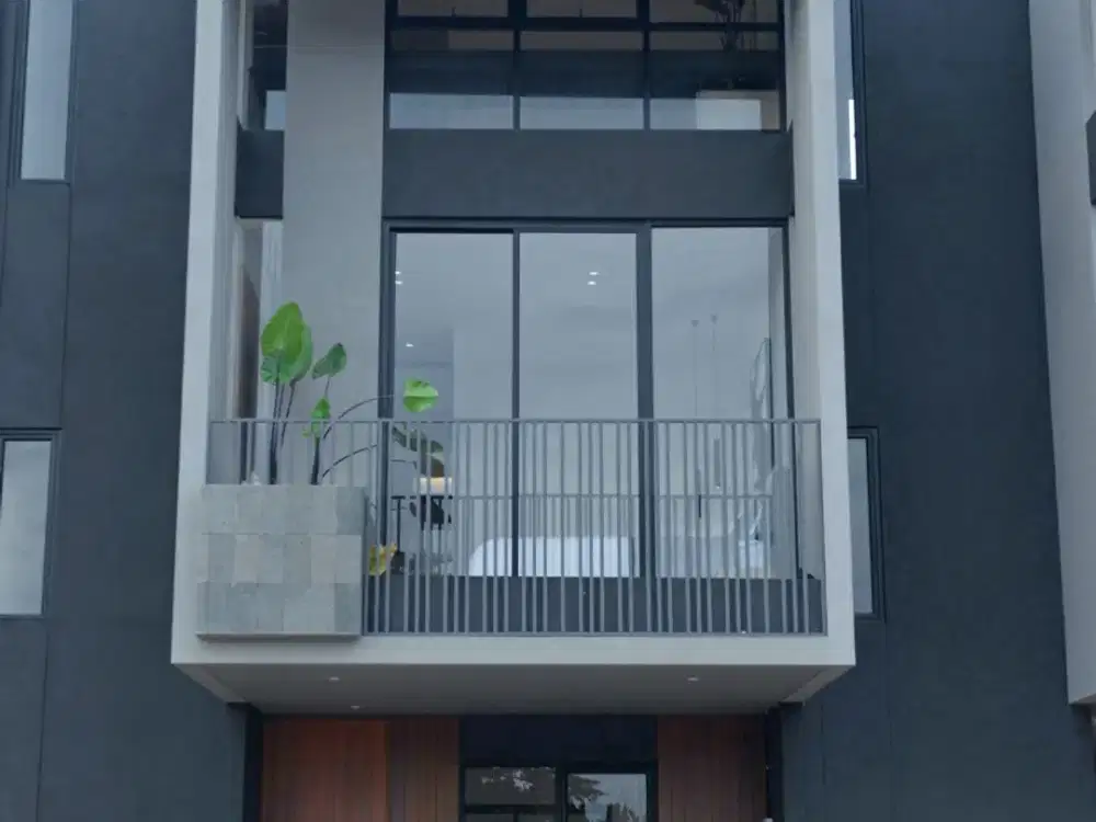 RUMAH MEWAH DALAM CLUSTER CAVANA DI LEBAK BULUS SELANGKAH KE MRT