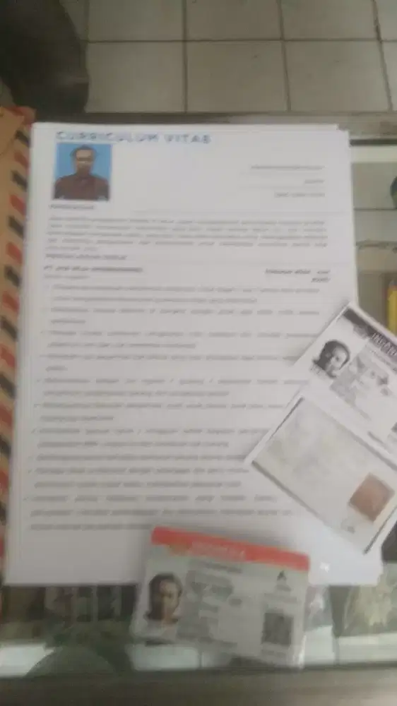 Driver harian/tetap siap tinggal dirumah