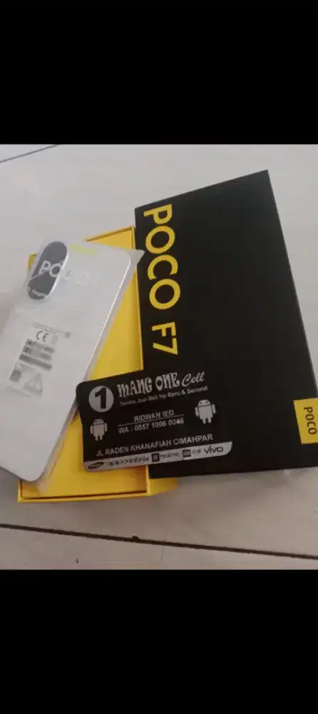 Poco F7   12/512 pemakaian blm lama