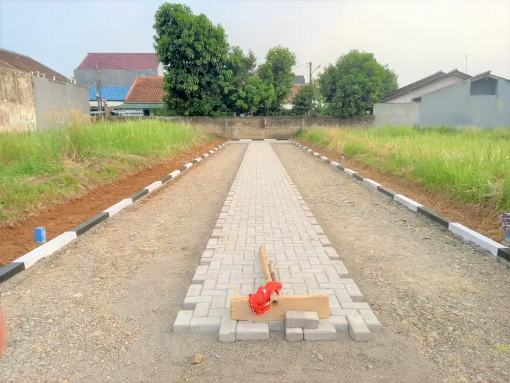 Tanah Kavling Row Jalan 5 Meter, Dekat Tol Kayu Manis/BORR, SHM Pecah