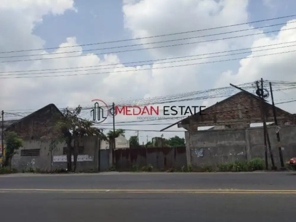 DI JUAL CEPAT TANAH DI JALAN BESAR MEDAN BINJAI KM 13,3!!