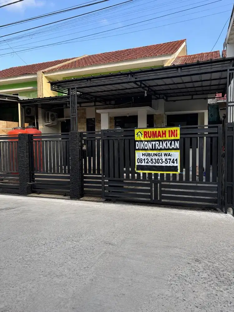 Rumah Disewakan strategis tengah kota bebas banjir