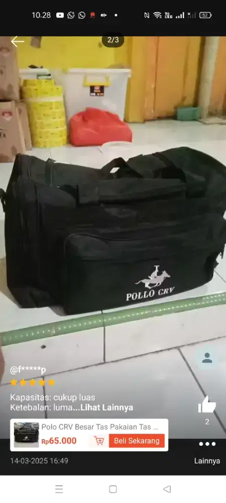 Tas travel brand polo
