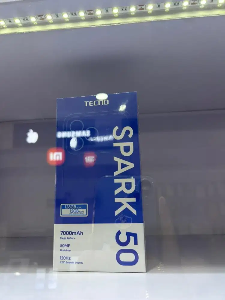 msi Tecno spark 50 Ram 4/128gb baru garansi resmi nasional