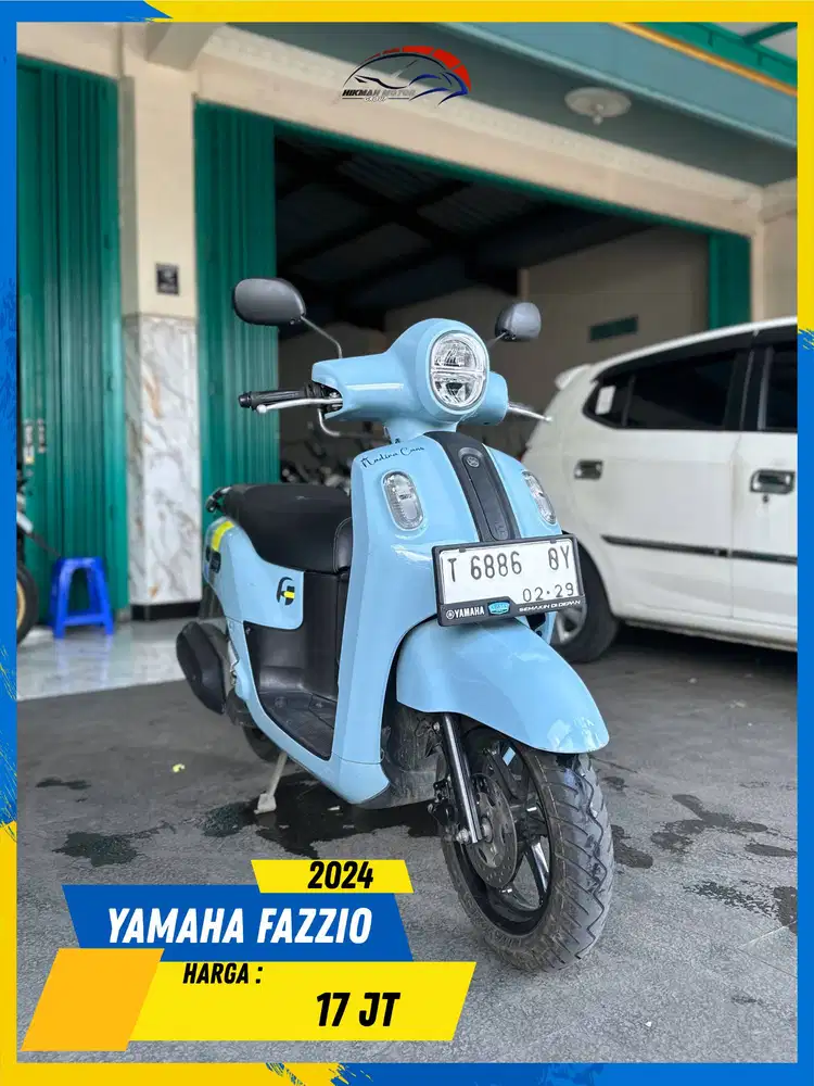 YAMAHA FAZZIO 2024 PLAT T MURAH MERIAH MASZEHH HIKMAH MOTOR KEPUH