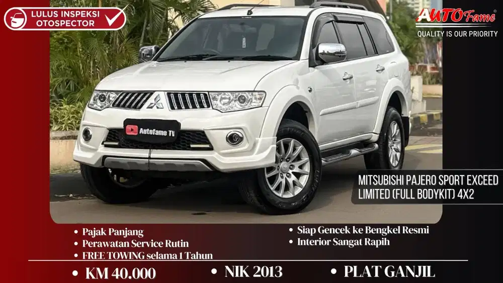 KM40RB Mitsubishi Pajero Sport Exceed Limited (Full Bodykit) 4x2 AT NI