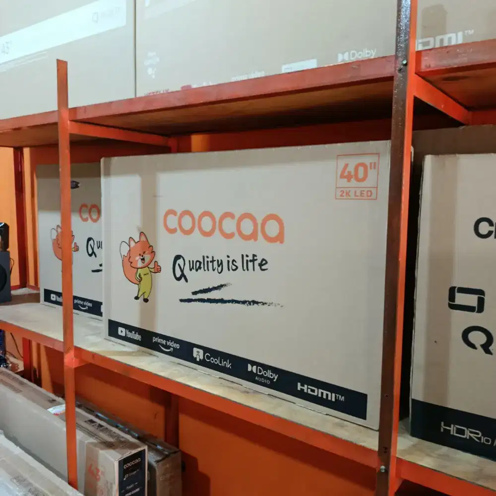 COOCAA SMART TV 40INCH PROMO TERBATAS GARANSI RESMI BISA KREDIT