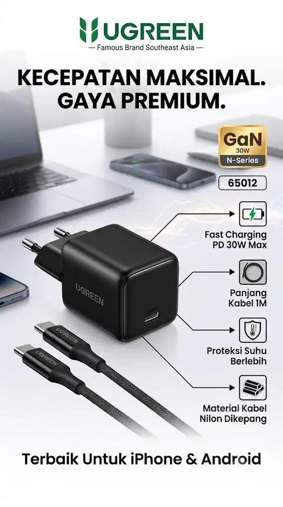 charger satu set 30 w