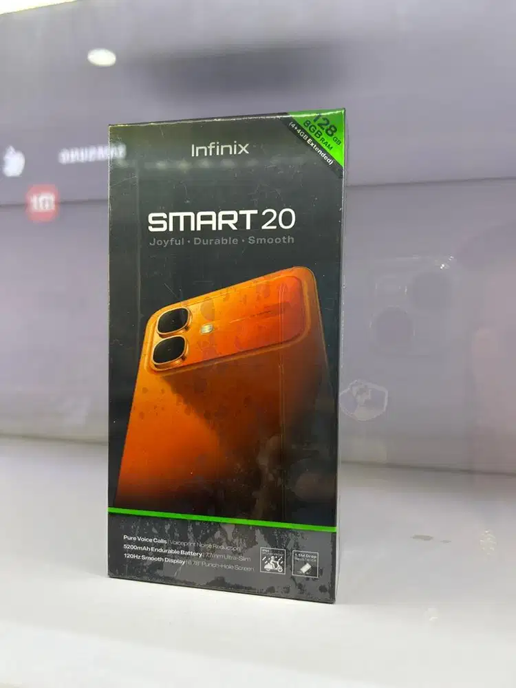 msi infinix smart 20 Ram 4/128gb baru garansi resmi nasional