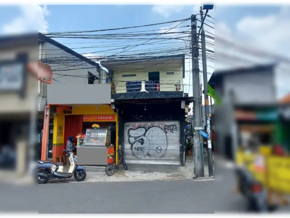Rumah bagus untuk dagang jalan besar di Bendungan Jago, Kemayoran