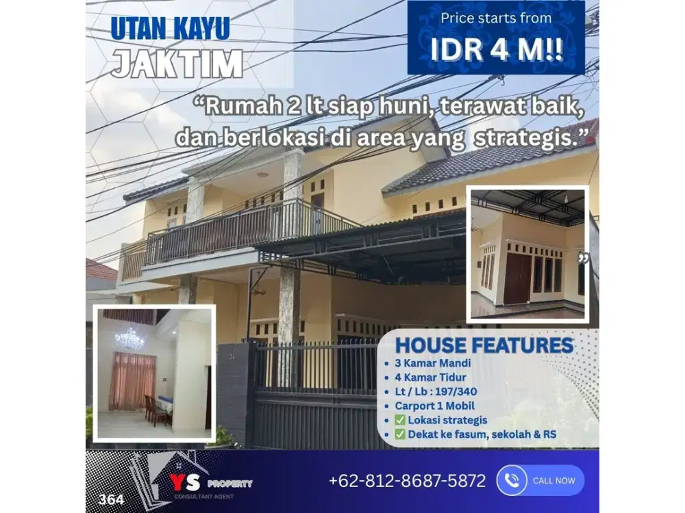 “Rumah Luas & Nyaman di Jalan Kayu Ramin – AC & Dapur Modern” 364