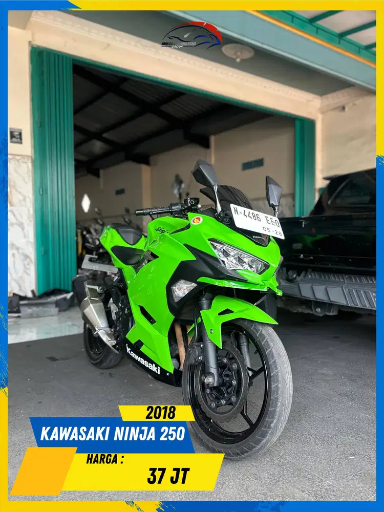 KAWASAKI NINJA 250 2018 SIAP GASS MASZEHH HIKMAH MOTOR KEPUH