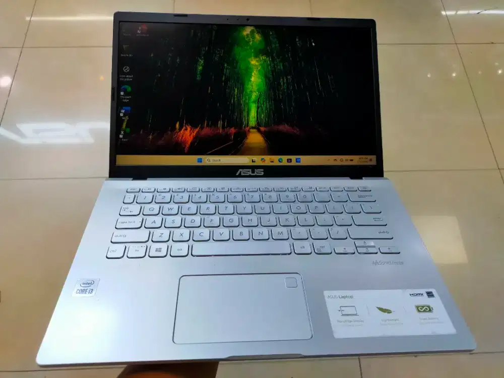 Dijual laptop Asus Vivobook A416J Intel i3 gen 10 ram 8GB SSD 256GB