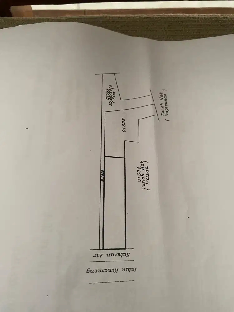 Dijual Tanah Lokasi Strategis Di Jl. Kinameng , Kota Lamongan , JATIM